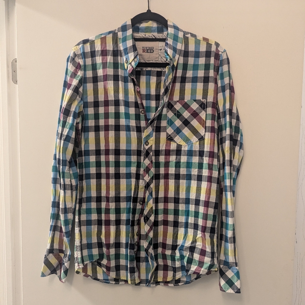 Gingham Plaid Shirt